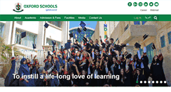 Desktop Screenshot of oxfordschools.edu.jo